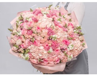 Букет цветов Нежный зефир  small - 3