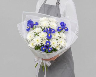 Букет цветов Первоклашка  small - 3
