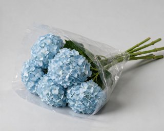 Пачка из 5 голубых гортензий  small - 2