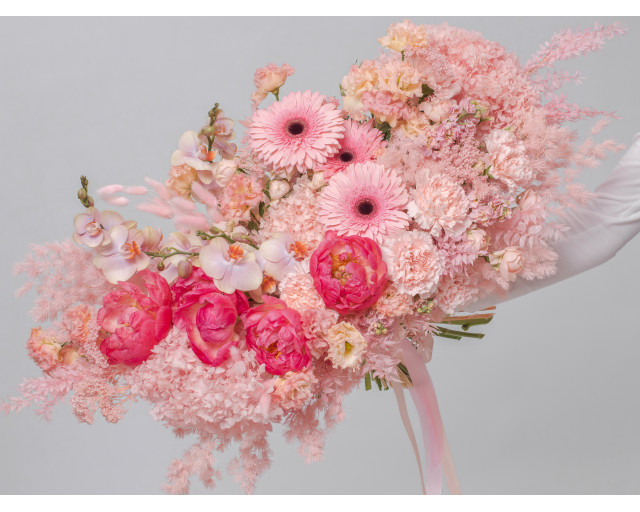 Букет цветов Нежная симфония  - 1